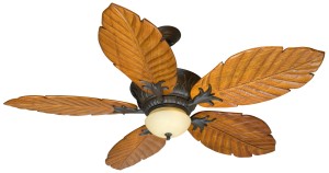 Tropical ceiling fans